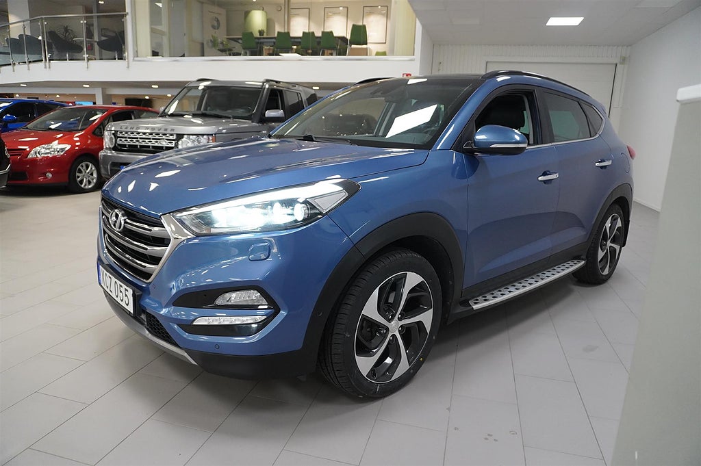 Hyundai Tucson 1,6-T AWD Aut Drag 177hk | Ränta 3,95%