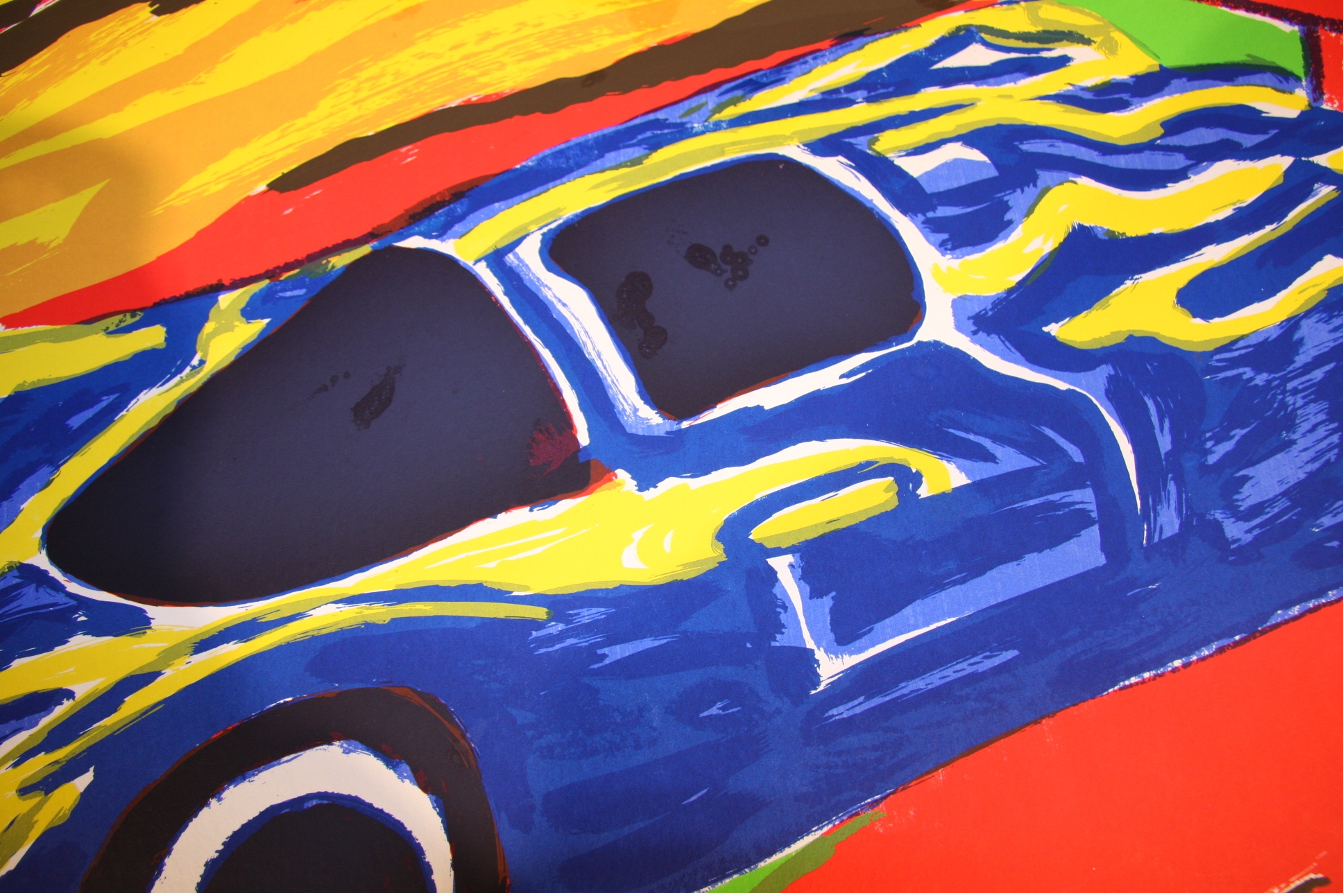 Porsche Carrera 962 Litografi 1986, photo 6/38