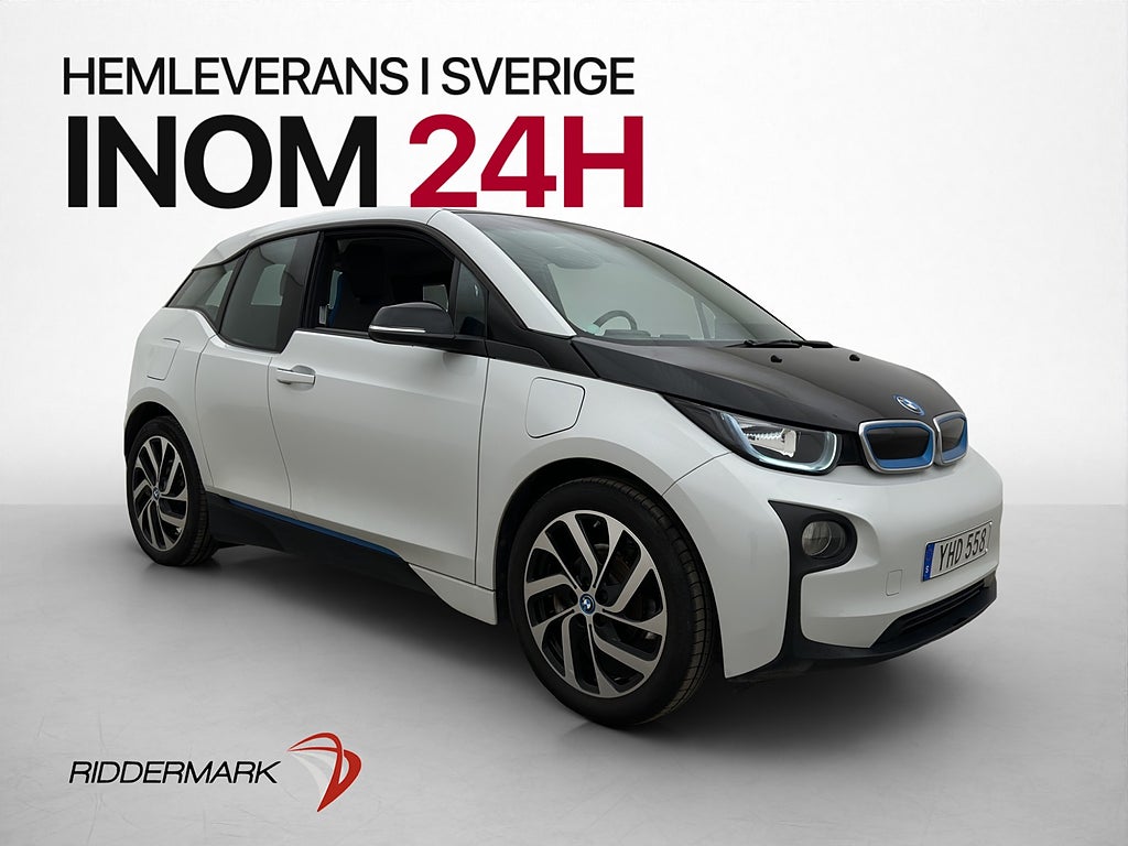BMW i3 94 Ah REX 170hk Comfort Advanced Navi P-Sensorer