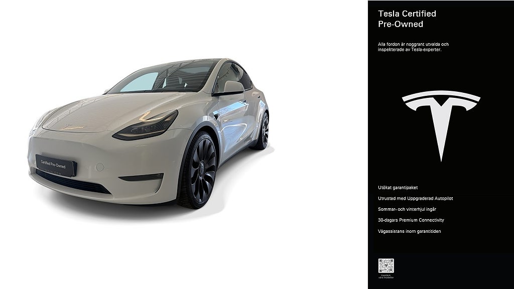 Tesla Model Y Performance Certified Pre-Owned 3,84% ränta