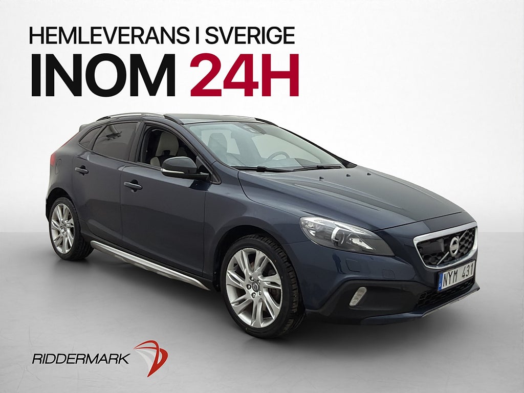 Volvo V40 Cross Country D3 Summum Pano Värmare Skinn Drag