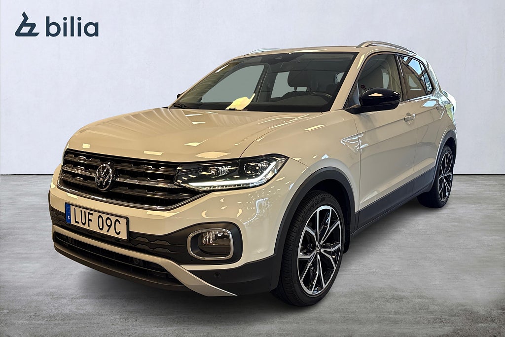 Volkswagen T-CROSS 1.0 TSI / Dragkrok / Adaptiv farthållare / LED