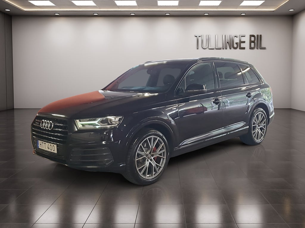 Audi Q7 3.0 TDI 272HK 7-Sits S-Line Cockpit Luft BOSE Drag 21"