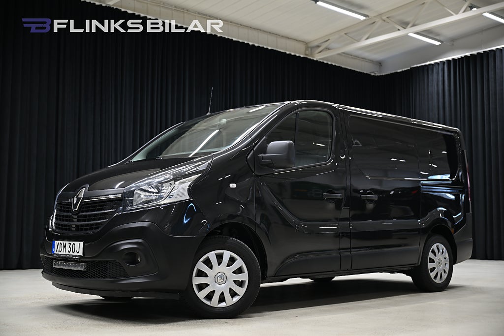 Renault Trafic dCi 120HK Dubbeldörr|Inredd|Drag|Värmare|Inverter|Moms