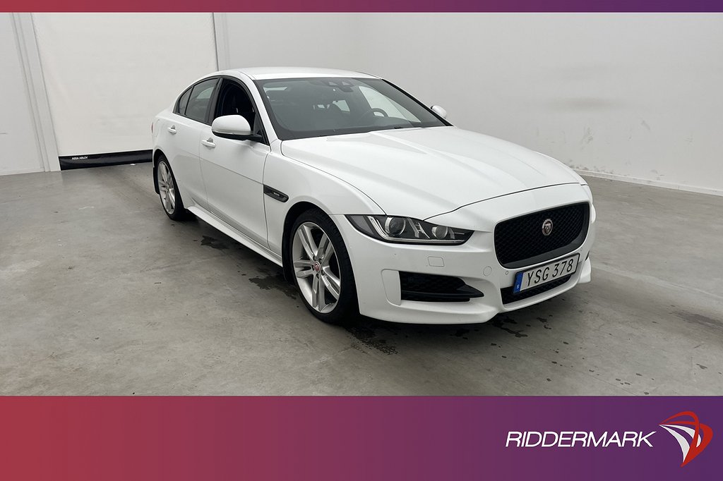 Jaguar XE 25t 250hk R-Sport Meridian Cockpit Värmare Drag