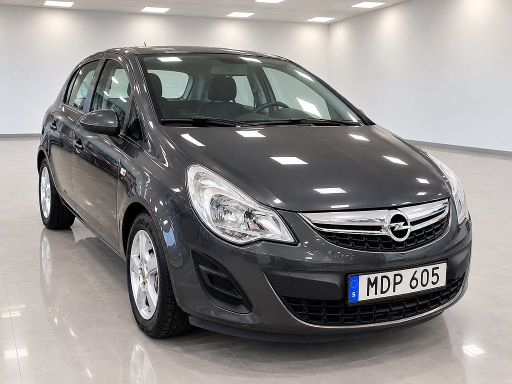 Opel Corsa 5-dörrar 1.2 ecoFLEX Enjoy Euro 5-Lågmil.