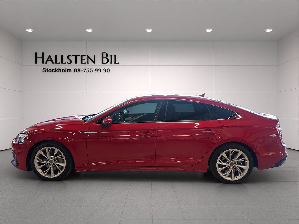 Audi A5 Sportback 45 TFSI quattro 2.0 TFSI Svart Optik Matrix