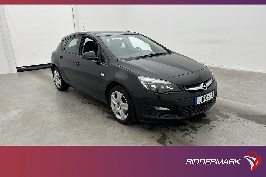 Opel Astra 1.4 Turbo 140hk Enjoy Sensorer Rattvärm Välservad