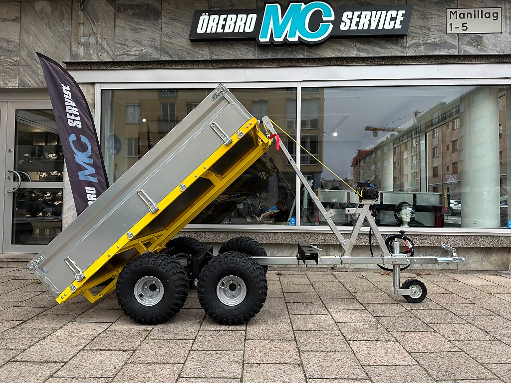 GAR ATV Tippbar Boggie vagn m. Elvinsch | 398kr/mån