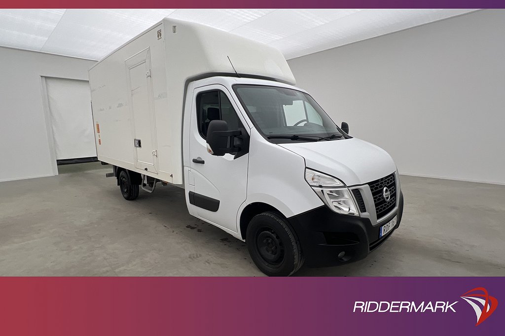 Nissan NV400 2.3 Värmare Bakgavellyft Sidodörr 3-Sits Moms