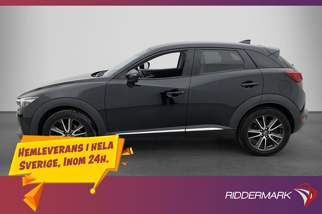 Mazda CX-3 2.0 AWD 150hk Optimum Bose B-Kamera HuD