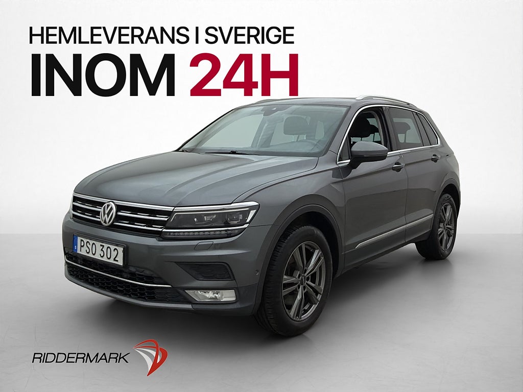 Volkswagen Tiguan 2.0 TDI 4M 190hk GT Cockpit Värmare Drag