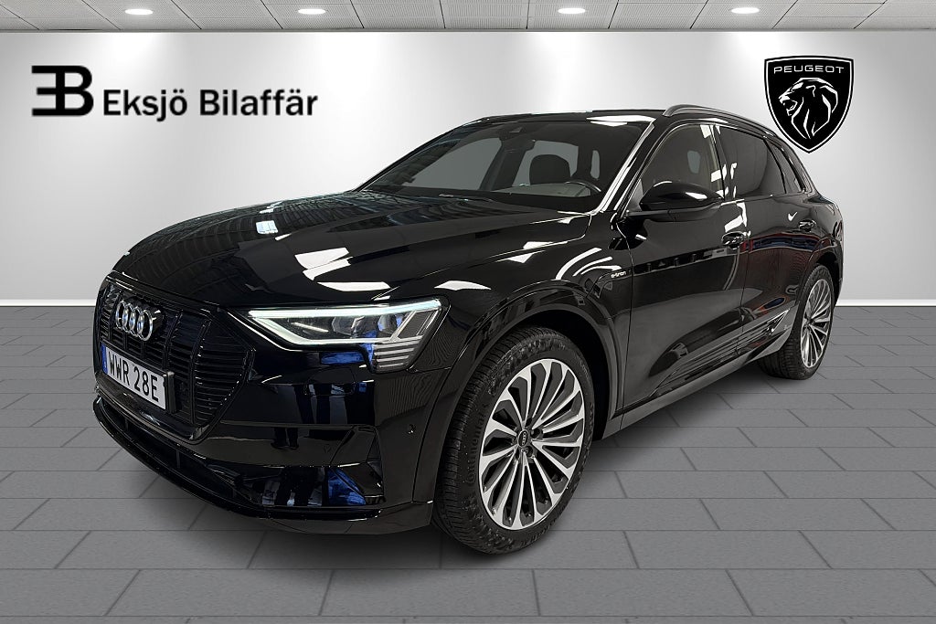 Audi E-Tron 50 quattro 313hk Black Optik /Dragkrok/Backkamera/