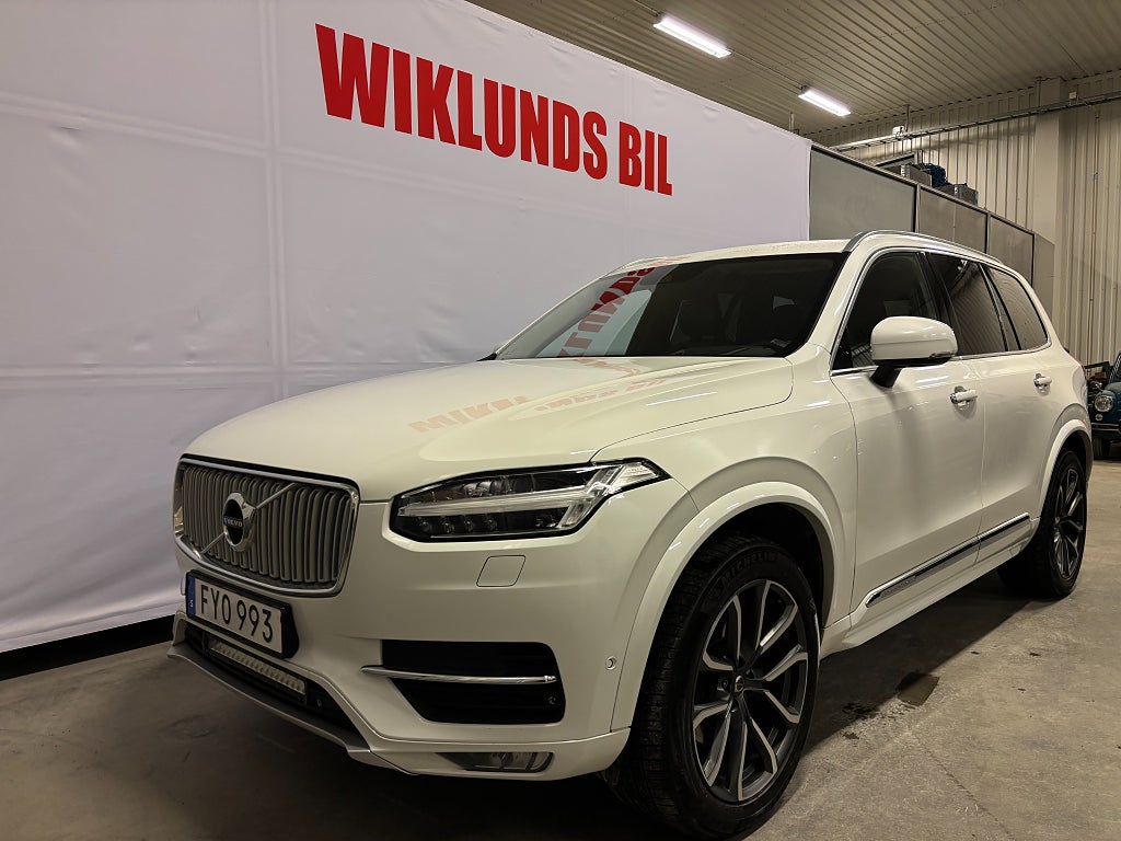 Volvo XC90 D5 AWD Geartronic Inscription Polestar 7-Sits Head GPS 