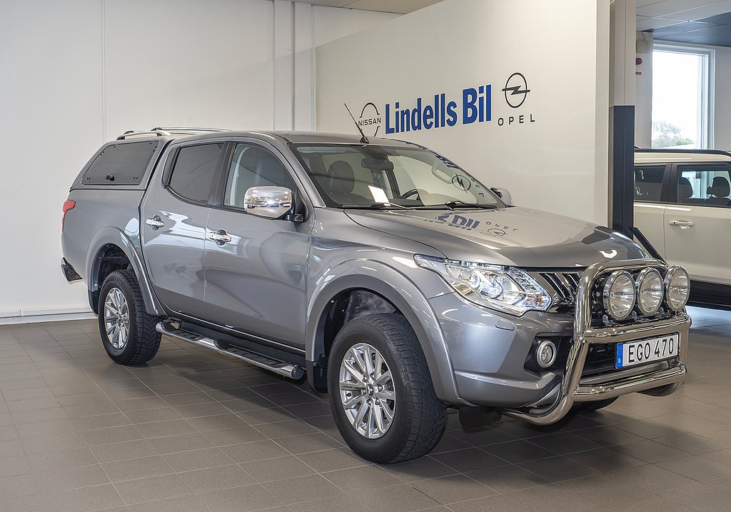 Mitsubishi L200 Dubbelhytt 2.4 Di-D 181hk Kåpa, Drag