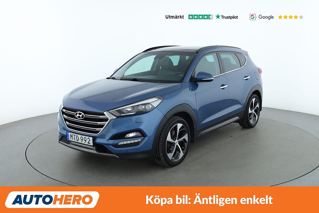 Hyundai Tucson 2.0 CRDi Premium / Panorama, Rattvärme, Dragk...
