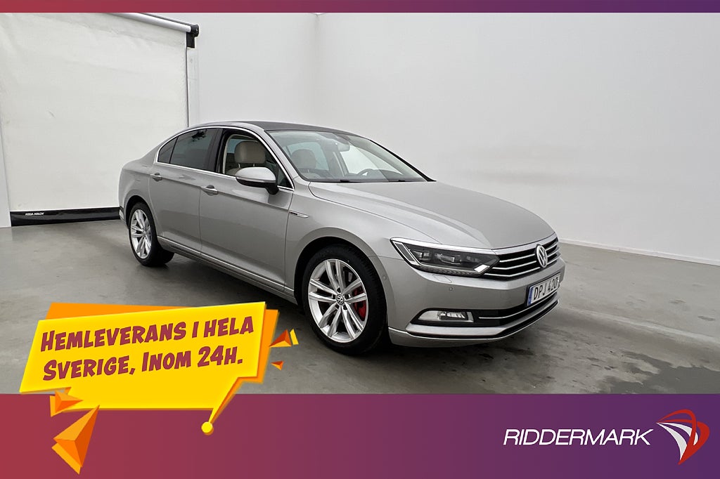 Volkswagen Passat GTS TDI 4M 240hk Värmare Kamera Skinn Drag