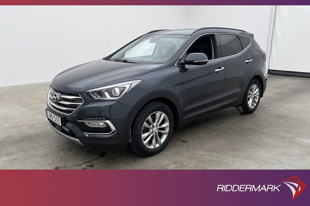 Hyundai Santa Fe CRDi 4WD 200hk 7-sits Infinity Kamera Drag