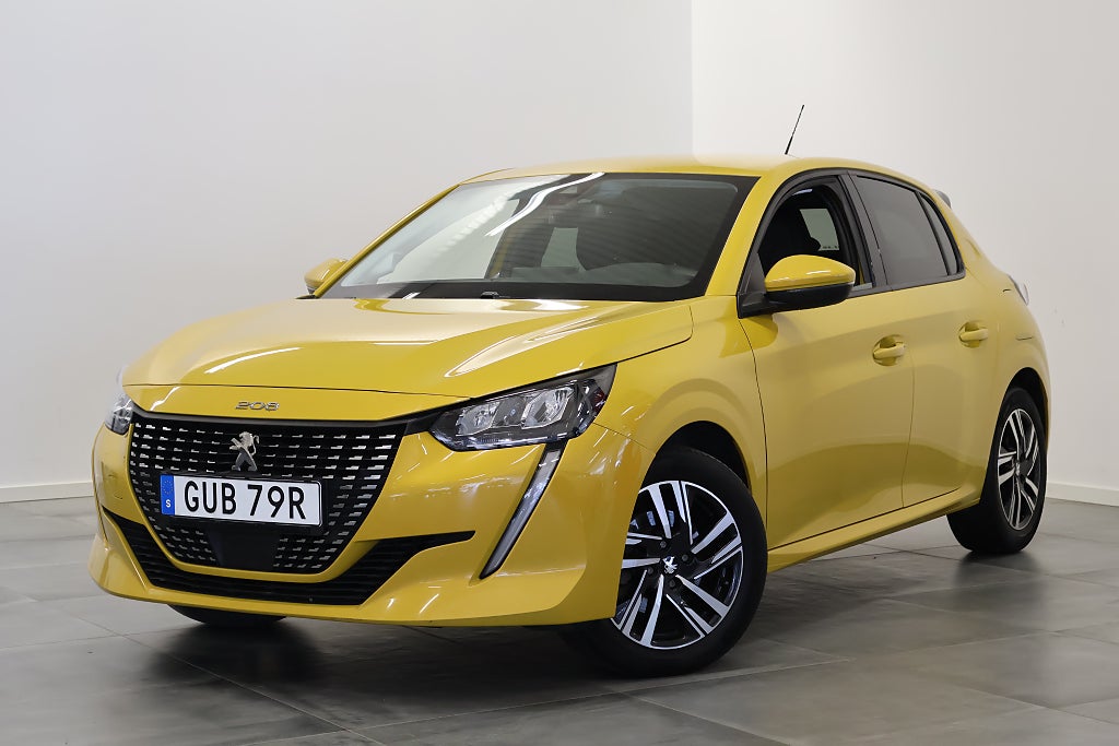 Peugeot 208 1.2 PureTech 100 EAT Allure NyServad V-Hjul B-Kamera 