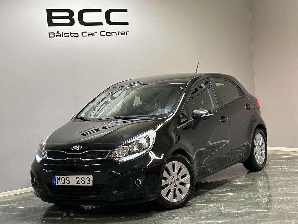 Kia Rio 1.2 CVVT GLS Rattvärme 5.300mil SoV-hjul