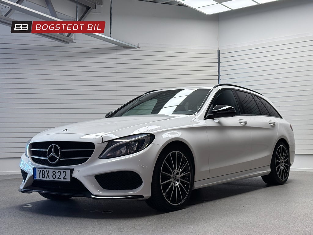 Mercedes-Benz C 220 T d 7G-Tronic Plus 170hk AMG Line|Drag|Fint skick!