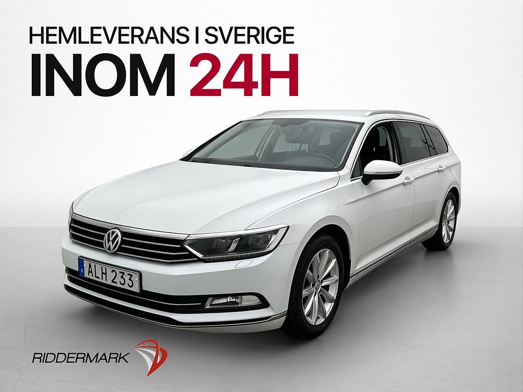 Volkswagen Passat 2.0 TDI 190hk Drag Värmare Kamera ISOFIX