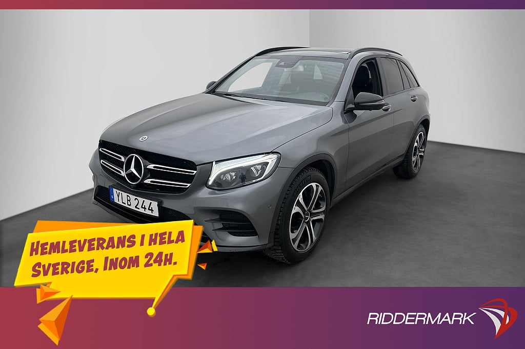 Mercedes-Benz GLC 350 d 4M AMG Pano D-Värm Burmest 360° Drag