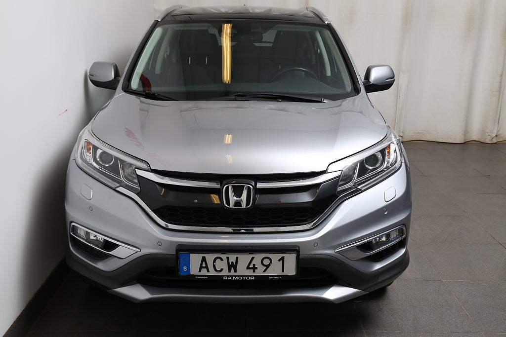 Honda CR-V 1,6 i-DTEC 160hk Executive AWD Aut Panorma Skinn Drag