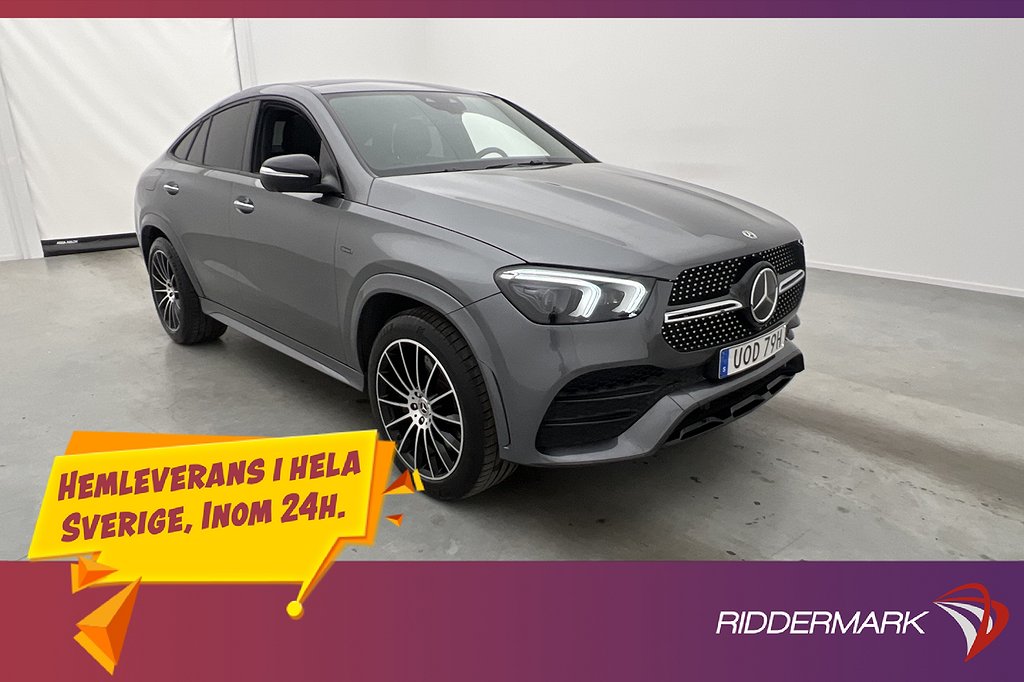 Mercedes-Benz GLE 350 de 4M Coupé AMG Wide Pano Burmester