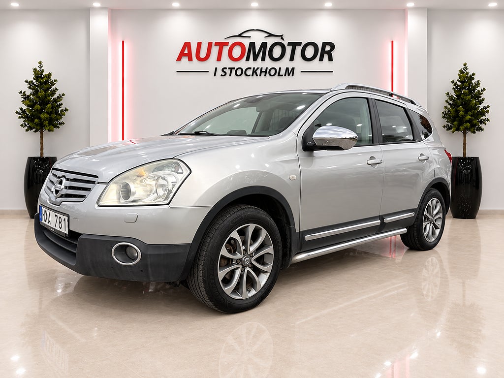Nissan Qashqai+2 4WD 7 SITS 6Växl Navi Panormatak Kamera Dragkrok