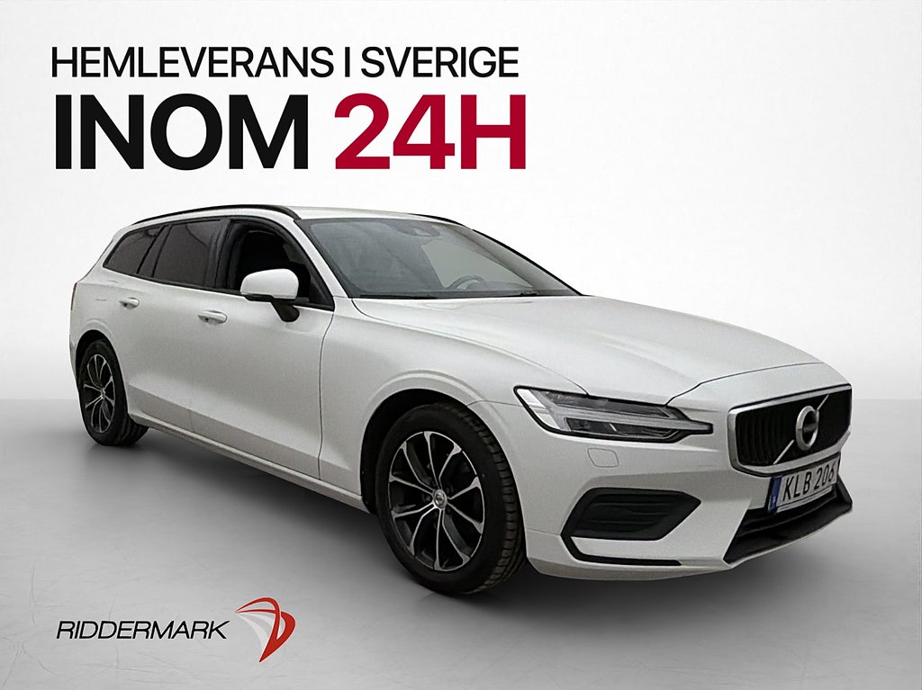 Volvo V60 D4 AWD Momentum VOC Värm CarPlay P-Sensorer Drag