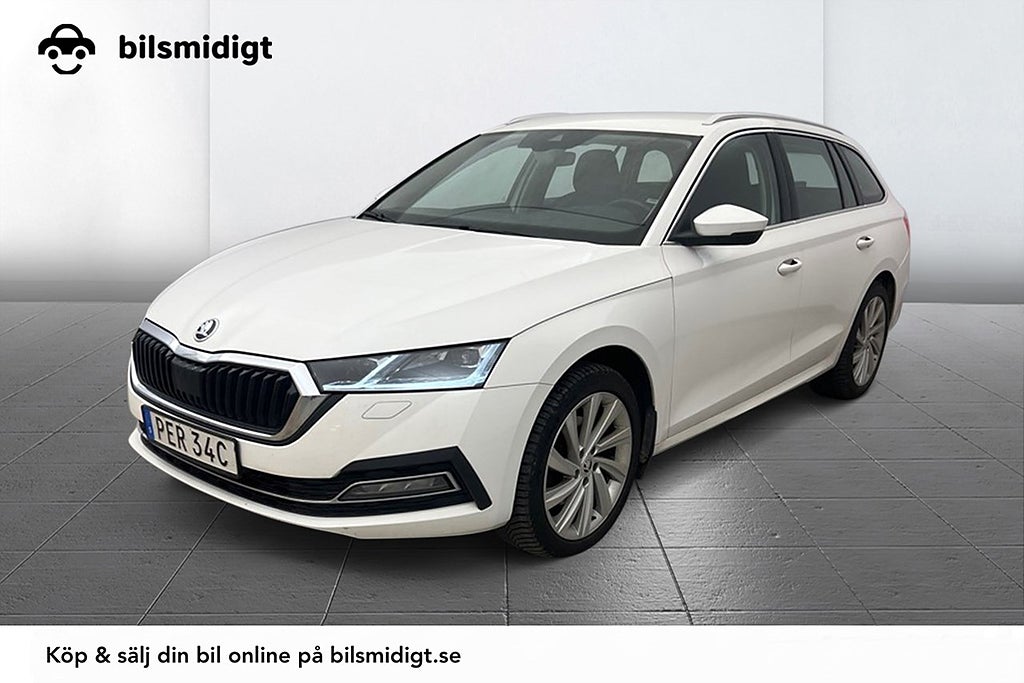 Skoda Octavia Kombi 2.0 TDI 4x4 Aut Style Drag Kamera Värmare 200hk