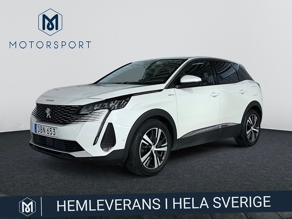 Peugeot 3008 HYBRID 224hk Aut Dragkrok Backkamera Förklimatisering