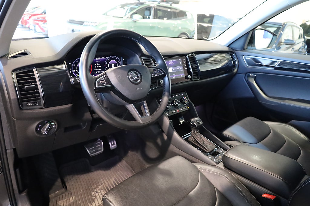 Skoda Kodiaq TDI 190hk 4x4 7-Sits |Drag|D-värm|Cockpit|Läder|