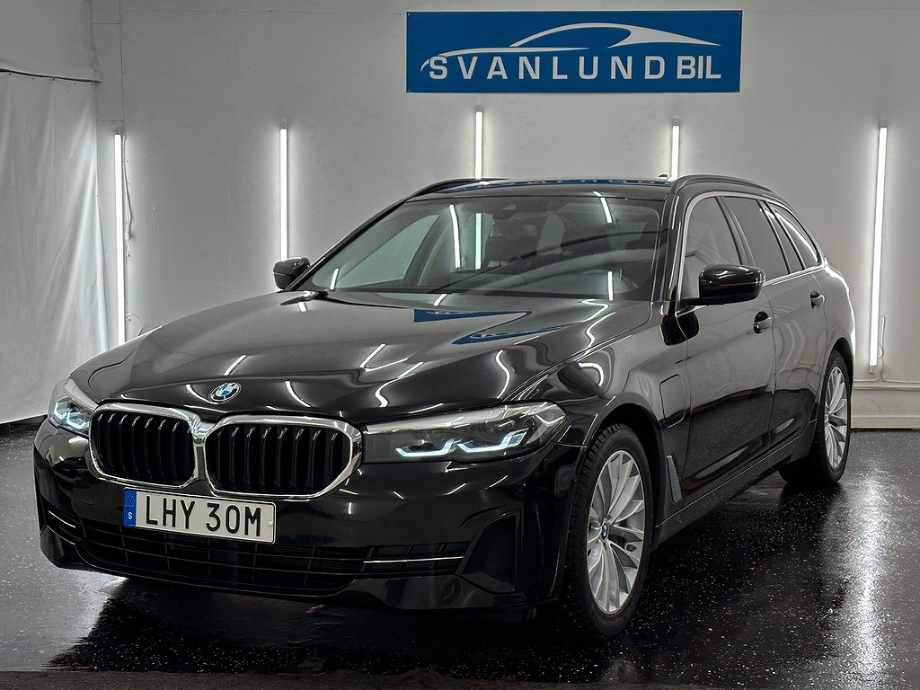 BMW 530e Touring Steptronic, 292hk, Euro 6, 2021