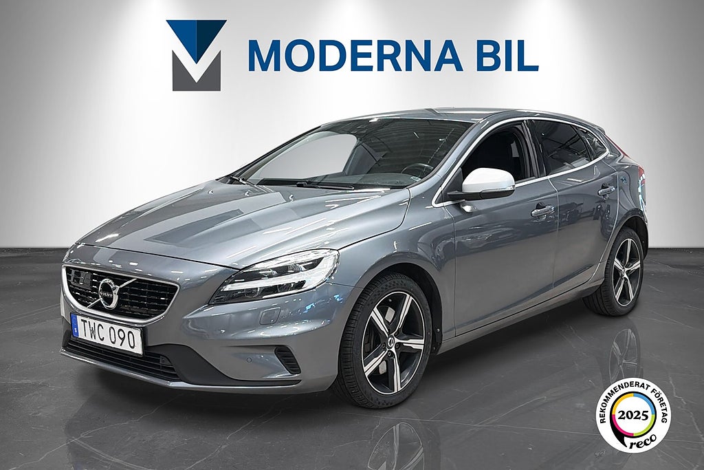 Volvo V40 D2 Geartronic R-Design 120hk D-värm Adaptiv BLIS B-kam