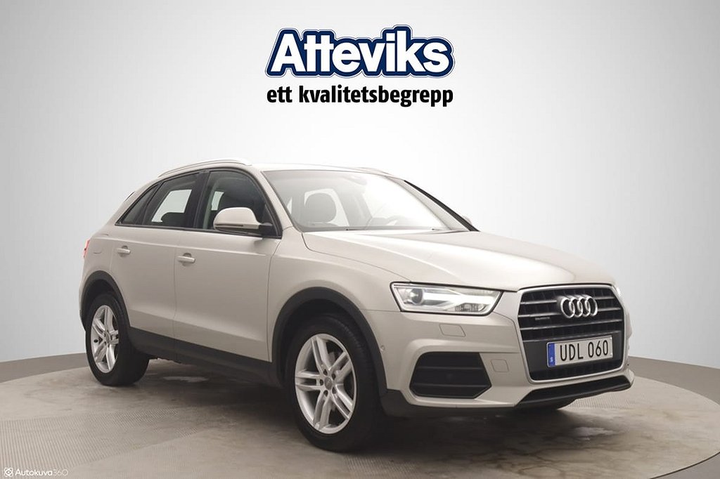 Audi Q3 TDI 184hk q S-Tr Backkamera/Navi/Drag