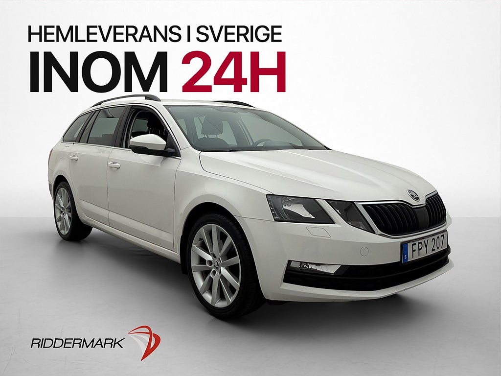 Skoda Octavia 1.0 TSI 115hk Ambition Värmare CarPlay Drag