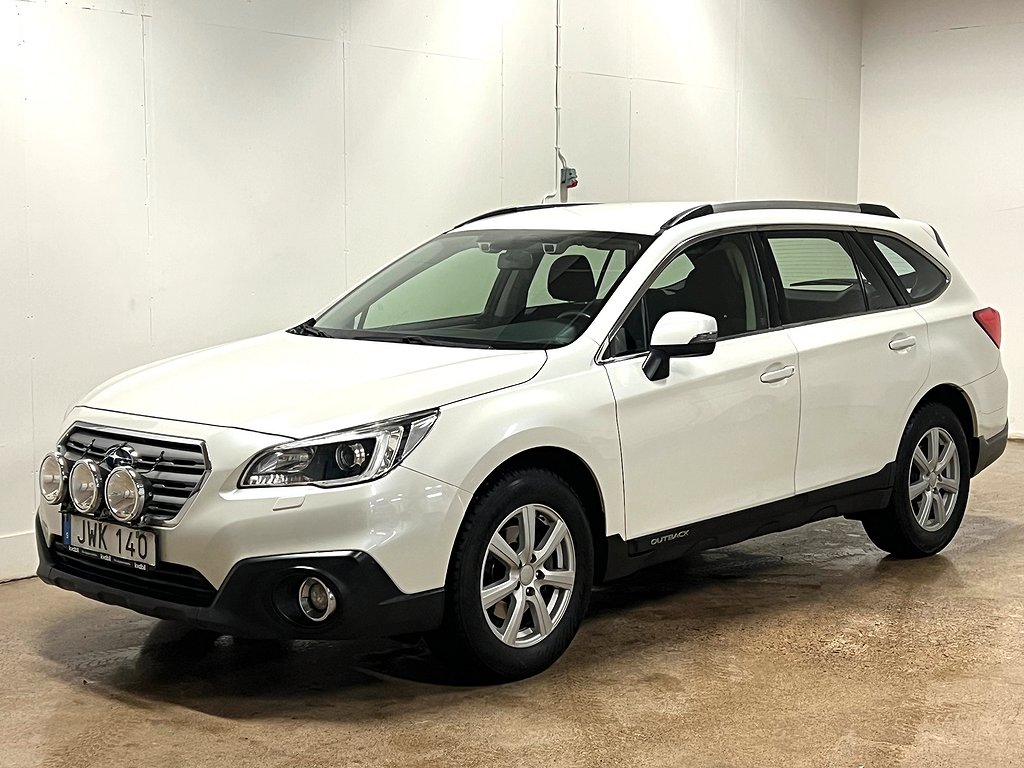 Subaru Outback 2.0 4WD Lineartronic 1ägare Pärlvit 13000mil 