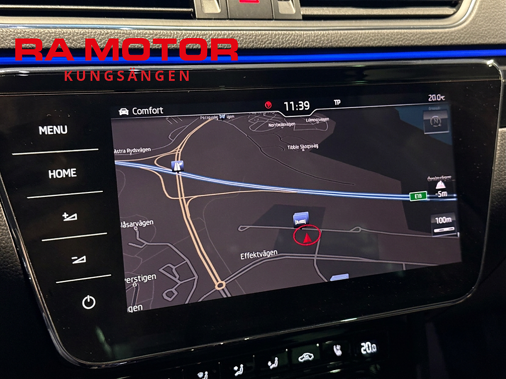 Skoda Superb 1.8 TSI 180hk L&K | Drag | Värmare | Navi | Kamera | 2018