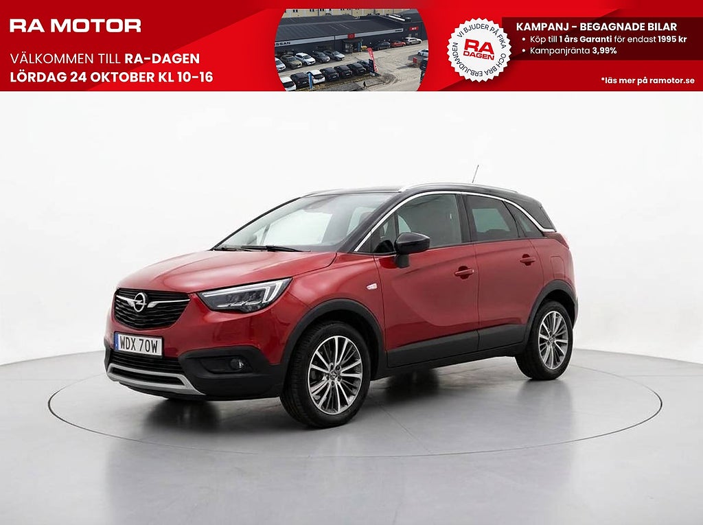 Opel Crossland X X 1.2 Turbo | Kamrem bytt | Dynamic Automat Backkame 2020