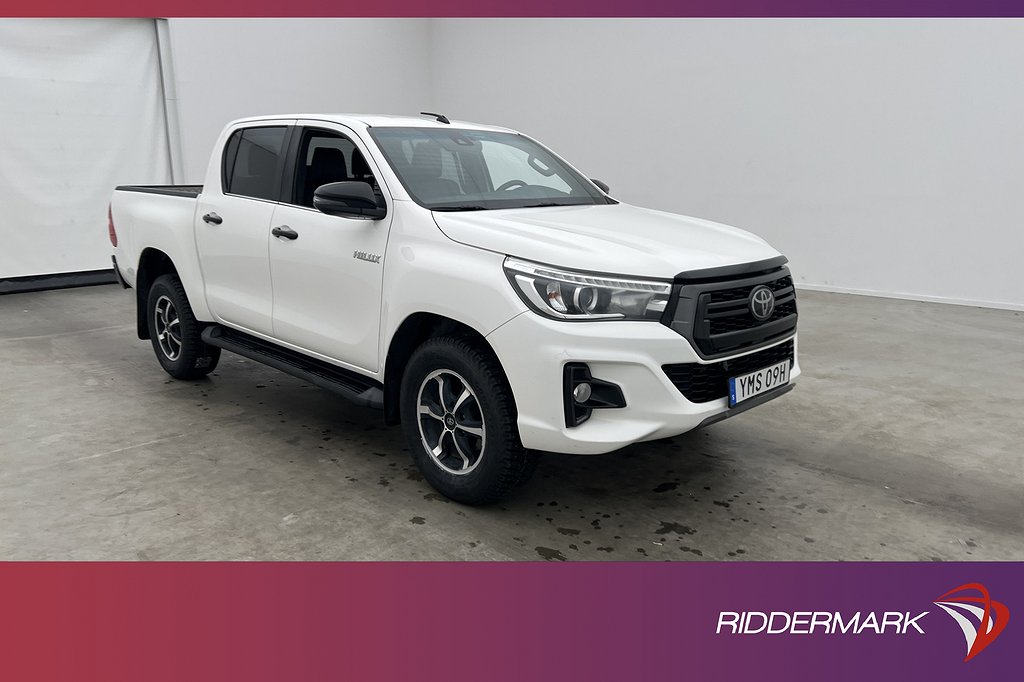 Toyota Hilux Premium 2.4 AWD M/K-Värm Drag Diff Skinn Moms