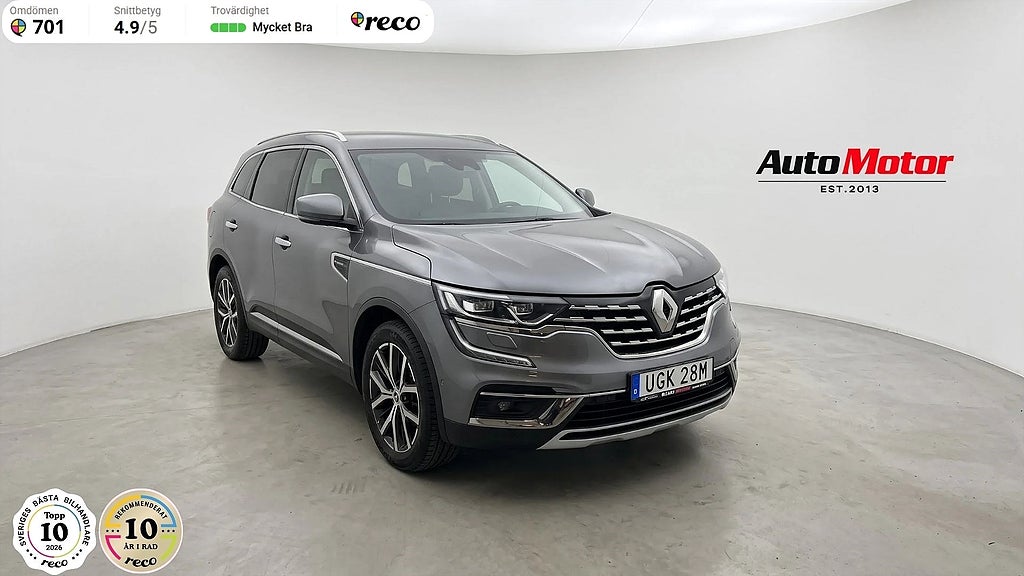 Renault Koleos 2.0 dCi Limited 4x4 190hk Drag