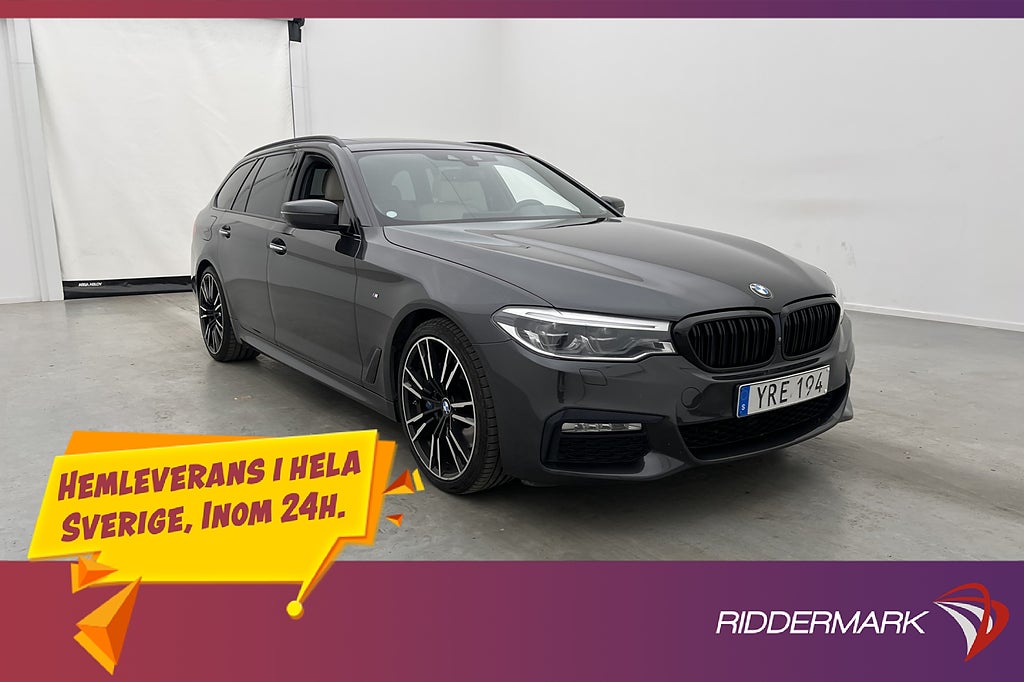 BMW 530 d xDrive 265hk Innovation Pano HUD 360° H/K Skinn