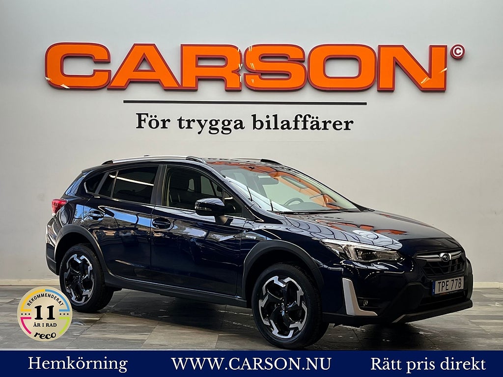 Subaru XV e-Boxer XFuel AWD Carplay Rattvärme Backkamera