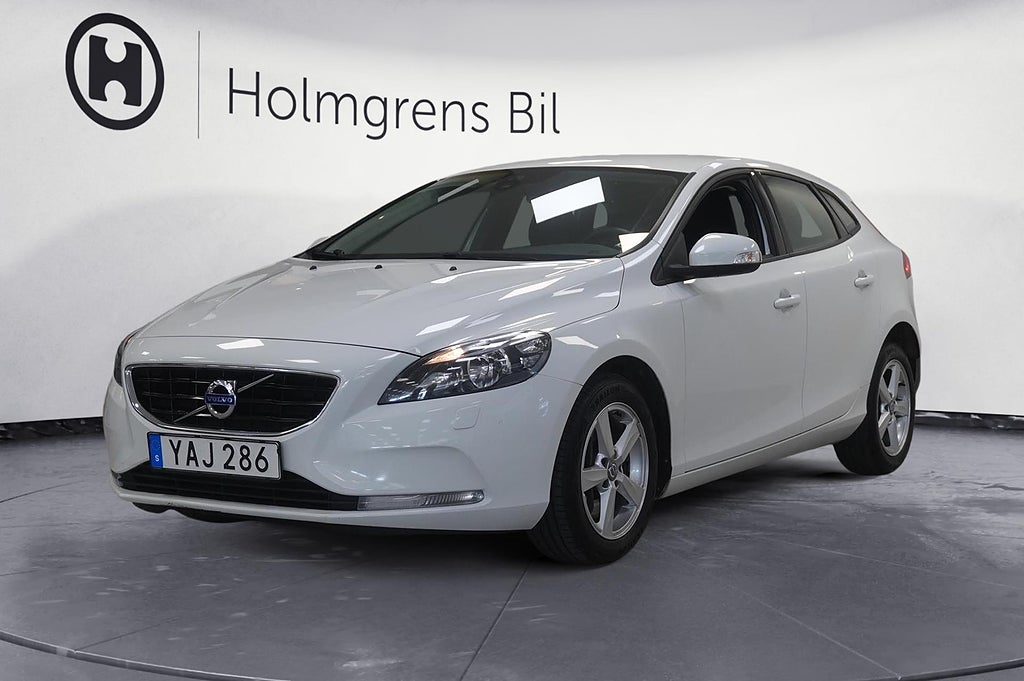 Volvo V40 D2 Geartronic, 120hk, Aut Kinetic 2016 | Ränta 2,99%