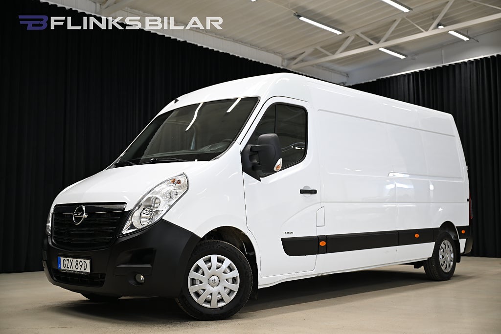 Opel Movano CDTi 170HK L3H2|Automat|Värmare|GPS|Backkamera|Leasbar