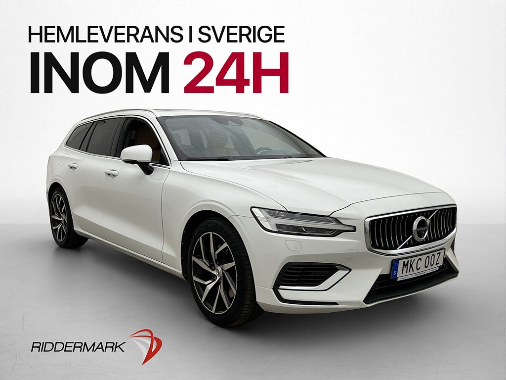 Volvo V60 Twin Engine AWD 392hk Inscription HuD Pano BLIS