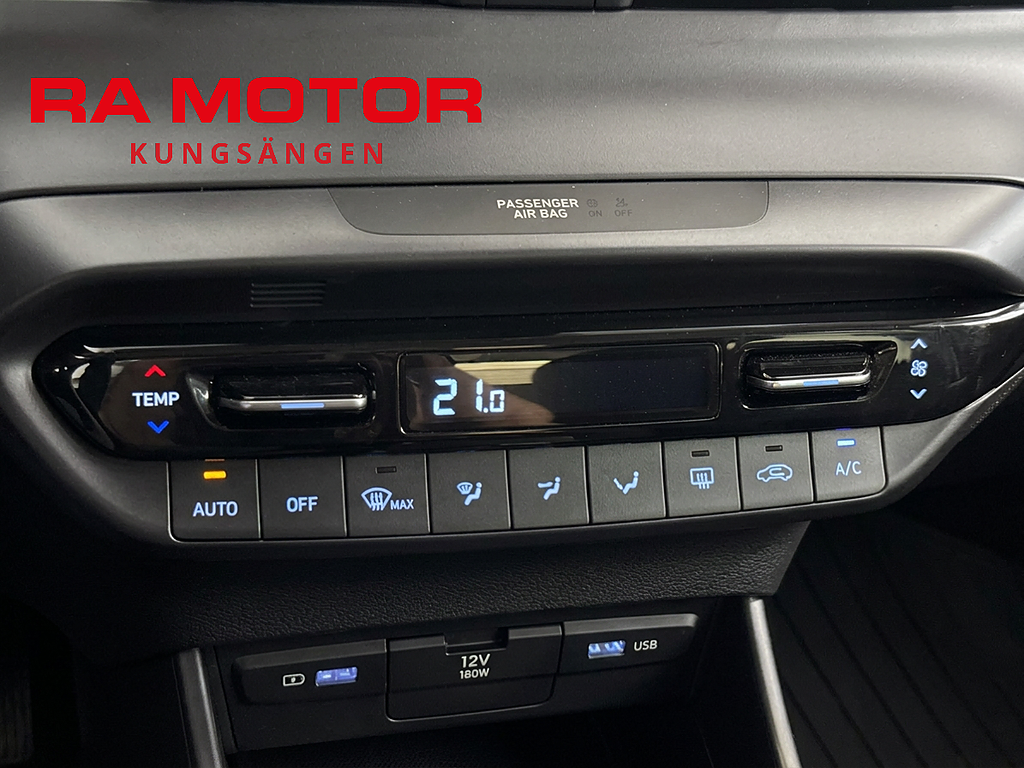 Hyundai i20 1.0 101hk DCT Essential | Backkamera | Rattvärme | 2022