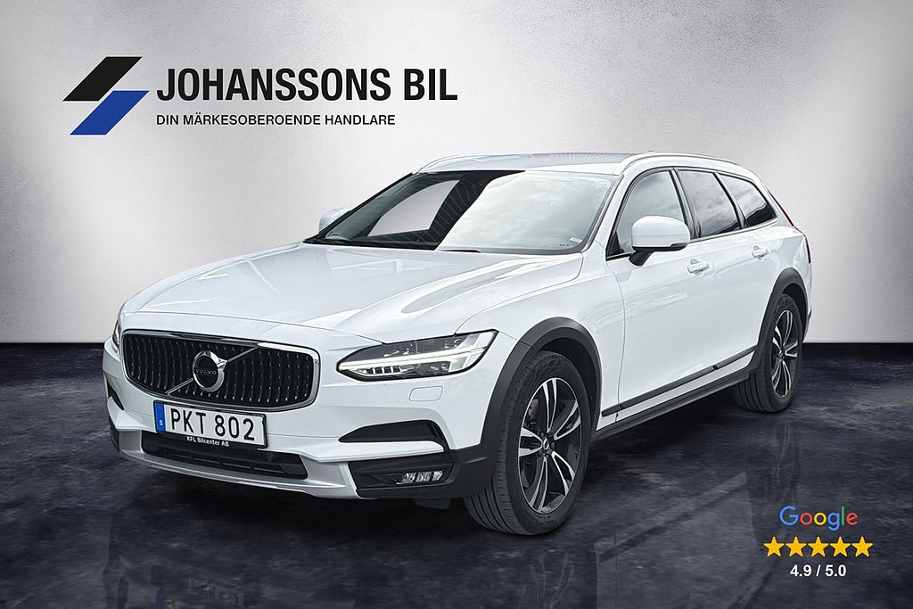 Volvo V90 Cross Country D4 AWD 190hk Plus Kamera Navigator Värmare Drag